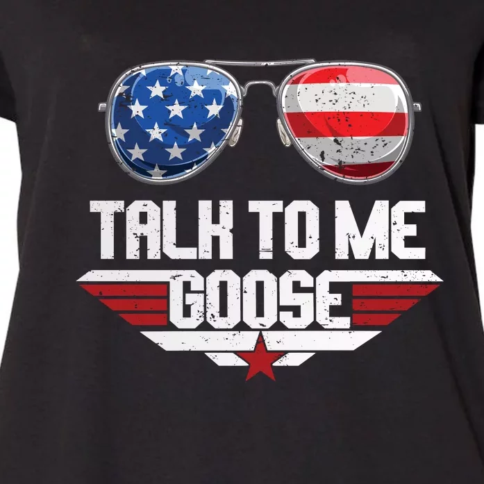 Women's Top Gun You Are the Maverick to My Goose T-Shirt - White - 2X Large