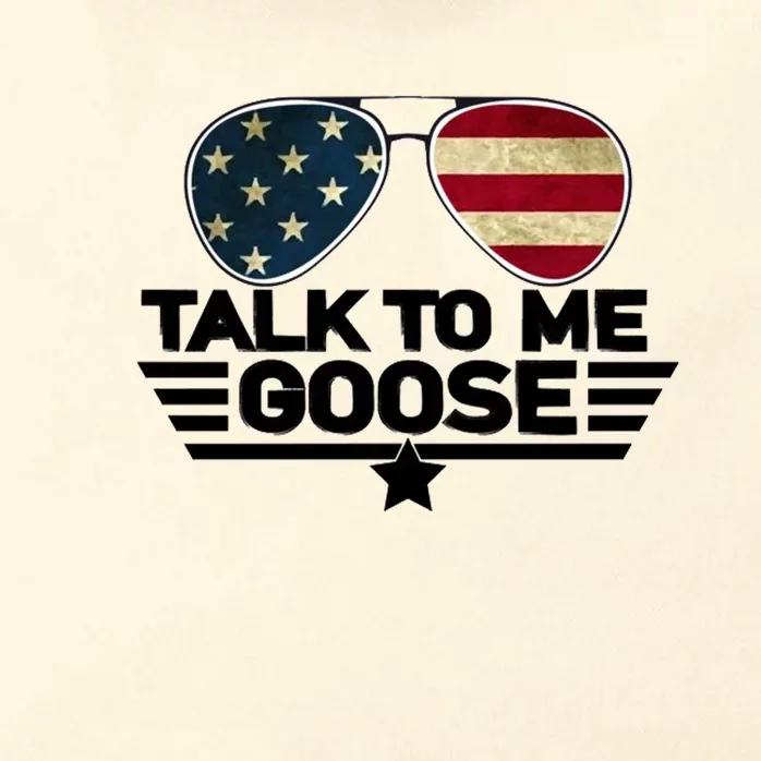 Talk To Me Goose Zip Tote Bag