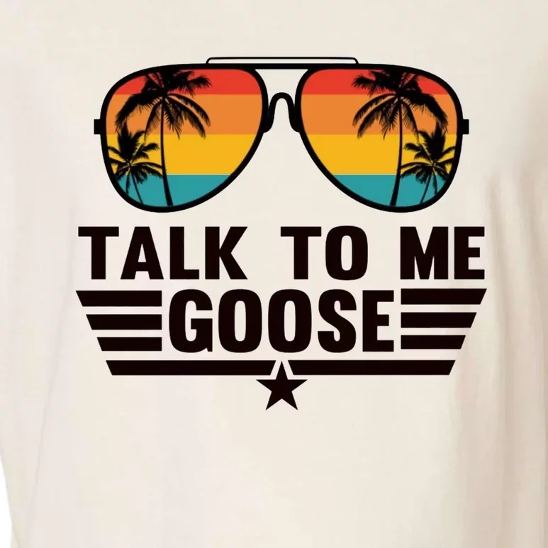 Talk To Me Goose Garment-Dyed Women's Muscle Tee