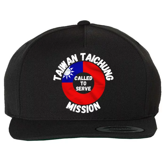 Taiwan Taichung Mission Lds Proud Mormon Missionary Cool Gift Wool Snapback Cap