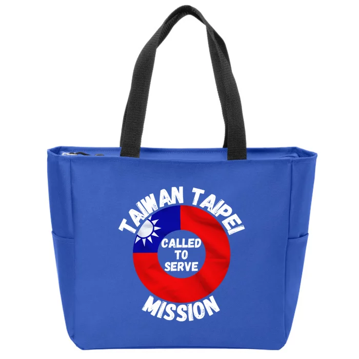 Taiwan Taipei Mission Lds Proud Mormon Missionary Gift Zip Tote Bag