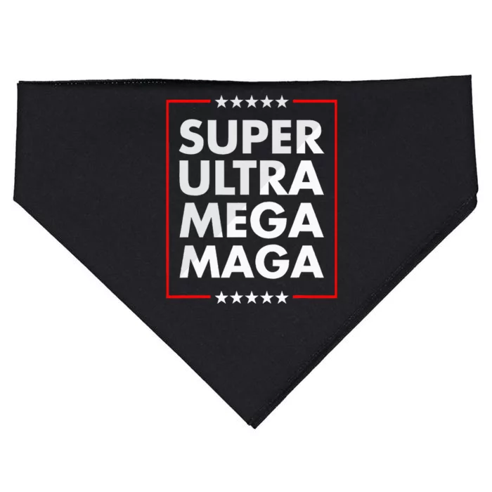 Taco Tuesday Make Taco Tuesday Great Again Donald Trump Taco USA-Made Doggie Bandana