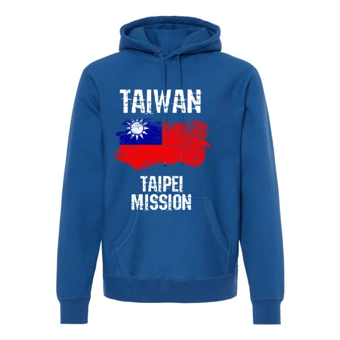 Taiwan Taipei Mission Funny Gift Premium Hoodie