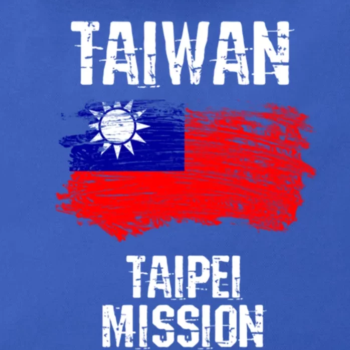 Taiwan Taipei Mission Funny Gift Zip Tote Bag