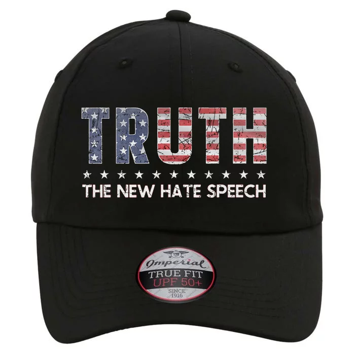 Truth The New Hate Speech Political Correctness USA Flag The Original Performance Cap