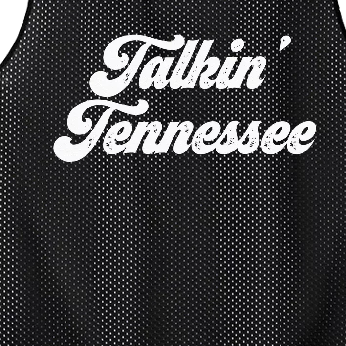 Talkin Tennessee Nashville Tennessee Country Music Lovers Mesh Reversible Basketball Jersey Tank