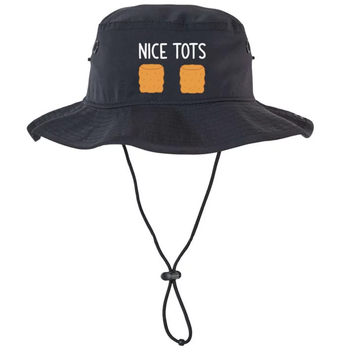 Tater Tots Nice Tots Funny Jokes Sarcastic Legacy Cool Fit Booney Bucket Hat