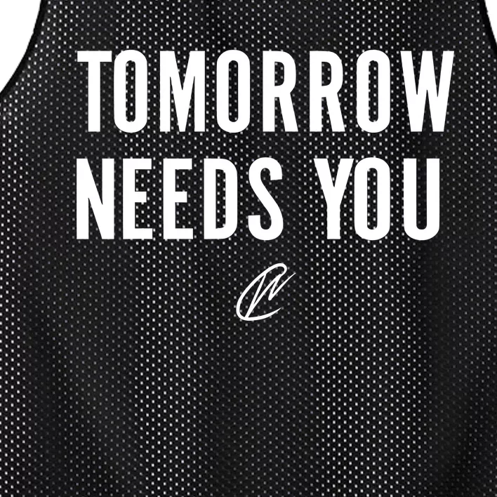 Thecreatingwonders Tomorrow Needs You Mesh Reversible Basketball Jersey Tank