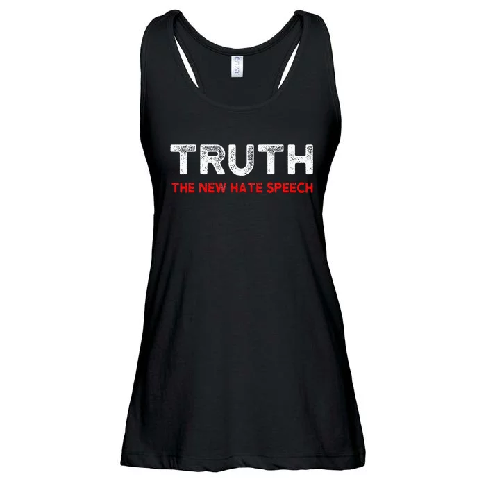 Truth The New Hate Speech Political Correctness Ladies Essential Flowy Tank