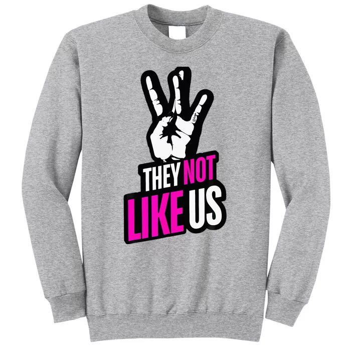 Trendy They Not Like Us For Catchy Music Tall Sweatshirt