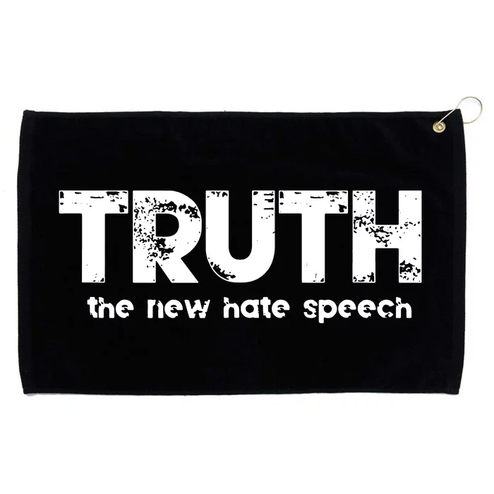 Truth The New Hate Speech Political Correctness Grommeted Golf Towel