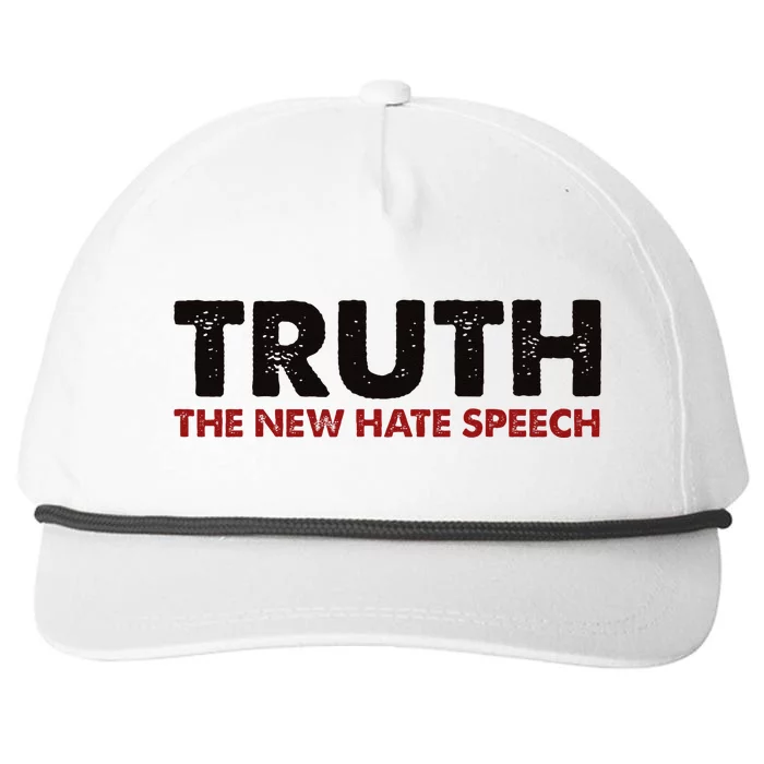 Truth The New Hate Speech Political Correctness Snapback Five-Panel Rope Hat