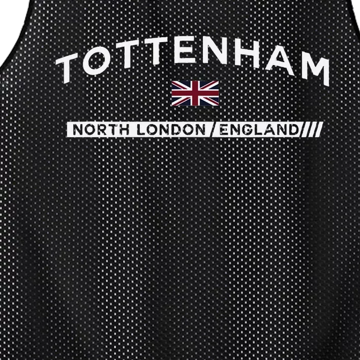 Tottenham Town Of North London England Uk Mesh Reversible Basketball Jersey Tank