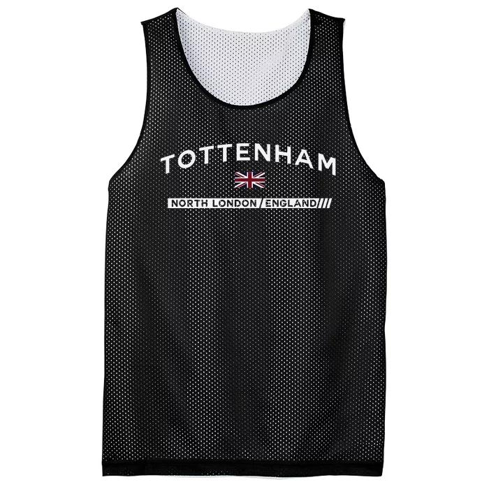 Tottenham Town Of North London England Uk Mesh Reversible Basketball Jersey Tank