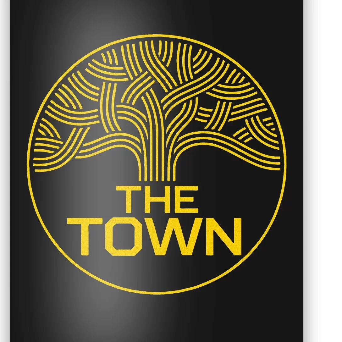 The Town Oak Tree (Yellow) Oakland California Poster