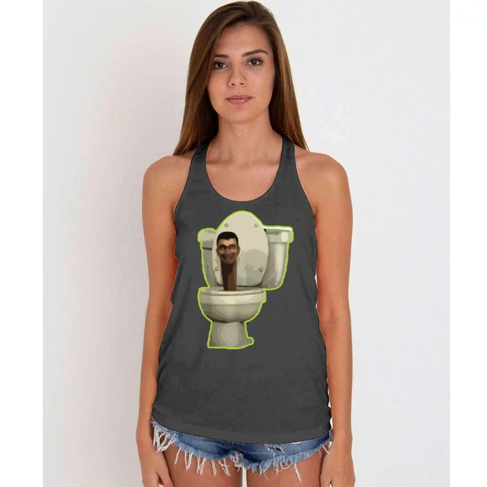 Toilet Women's Knotted Racerback Tank