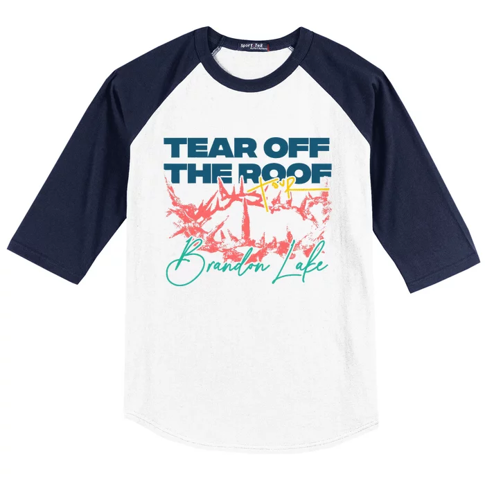 Totr Tear Off The Roof Merch B.R.A.N.D.O.N L.A.K.E Baseball Sleeve Shirt