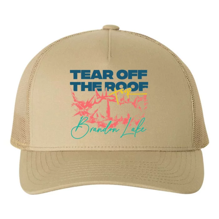 Totr Tear Off The Roof Merch B.R.A.N.D.O.N L.A.K.E Yupoong Adult 5-Panel Trucker Hat