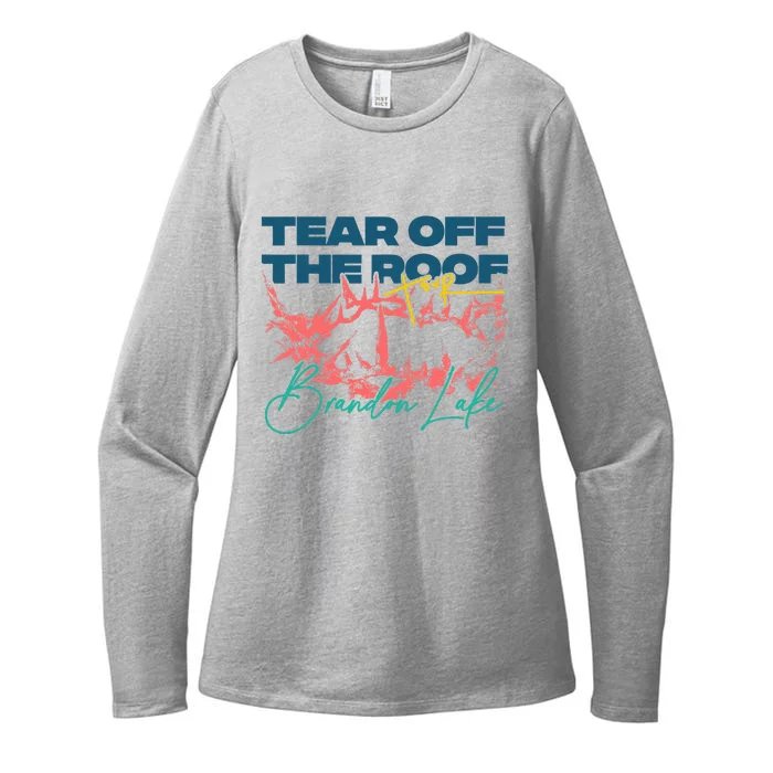 Totr Tear Off The Roof Merch B.R.A.N.D.O.N L.A.K.E Womens CVC Long Sleeve Shirt