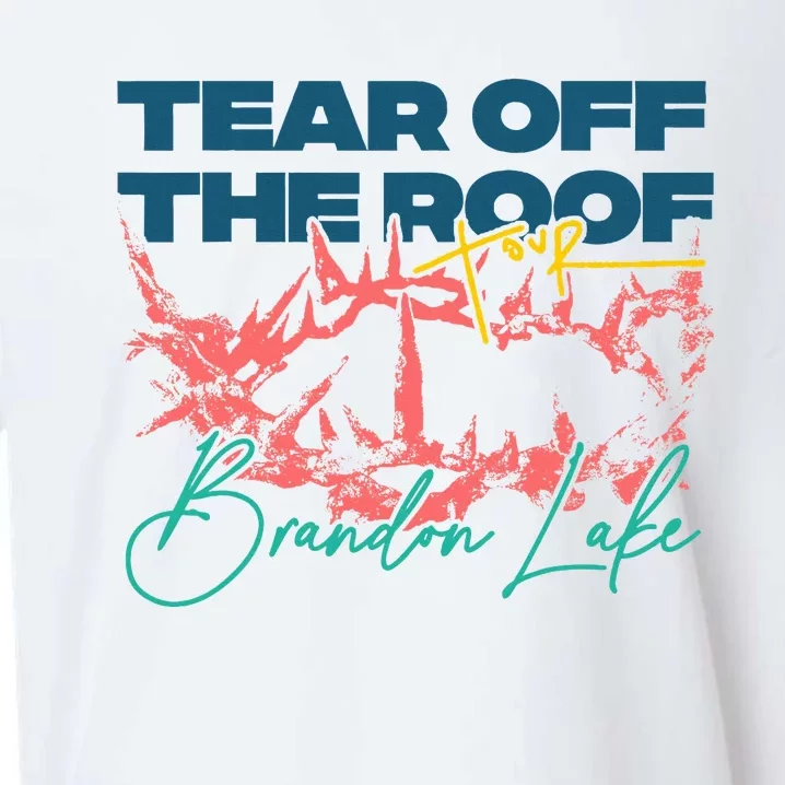 Totr Tear Off The Roof Merch B.R.A.N.D.O.N L.A.K.E Sueded Cloud Jersey T-Shirt