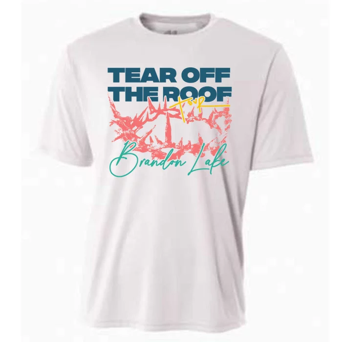 Totr Tear Off The Roof Merch T.O.U.R V2 B.R.A.N.D.O.N L.A.K.E Cooling Performance Crew T-Shirt