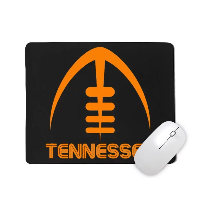 Tennessee Tn Orange Vintage Design Classic Tennessee Mousepad