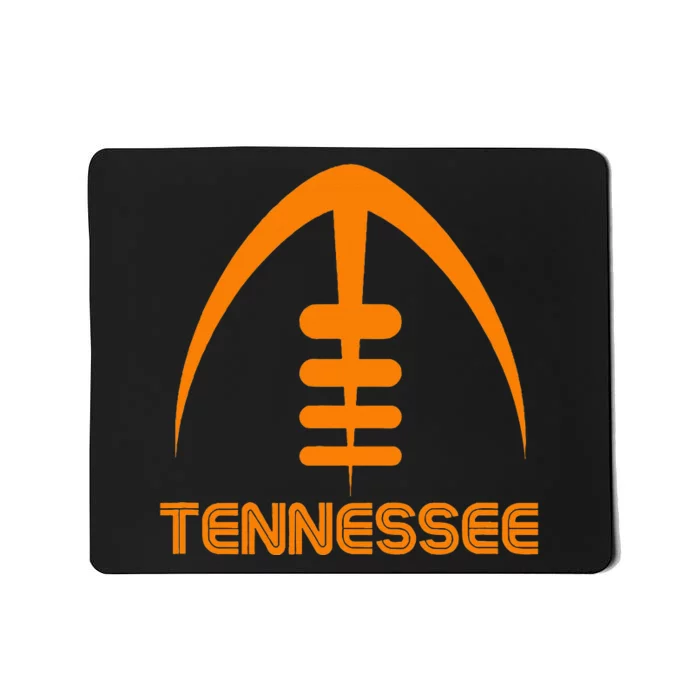 Tennessee Tn Orange Vintage Design Classic Tennessee Mousepad