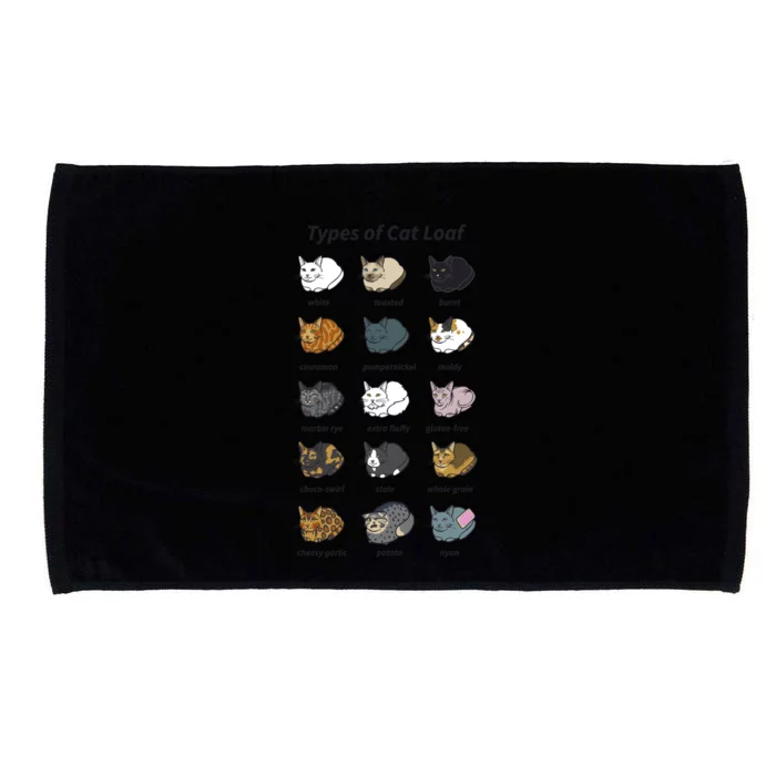 The Types Of Cat Loaf Microfiber Hand Towel