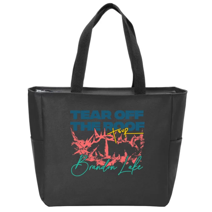 Totr Tear Off The Roof Merch V2 Zip Tote Bag