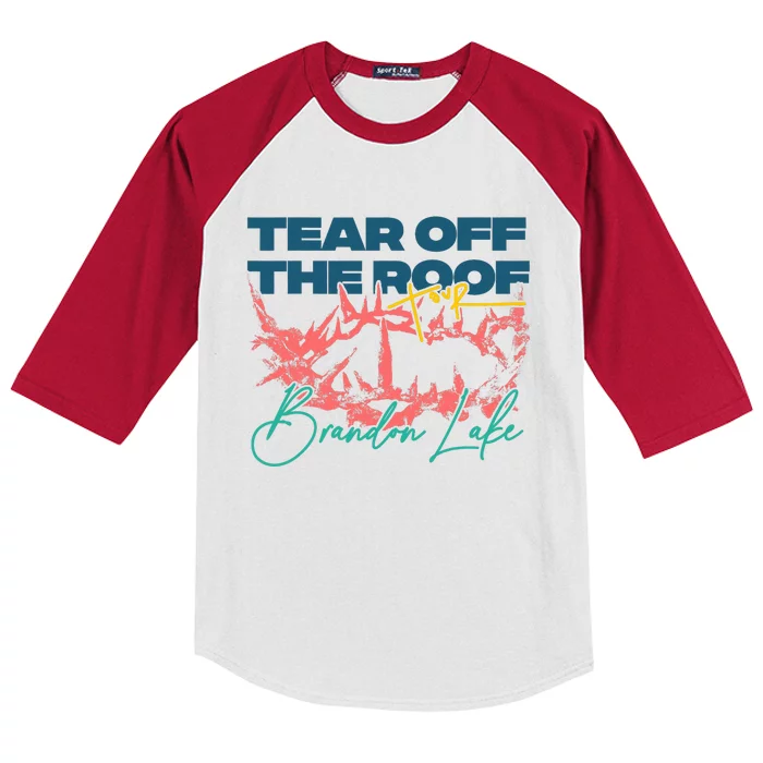 Totr Tear Off The Roof Merch V2 Kids Colorblock Raglan Jersey