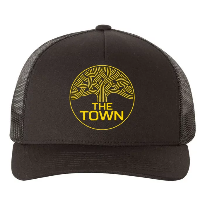 The Town Oak Tree Oakland California Yupoong Adult 5-Panel Trucker Hat