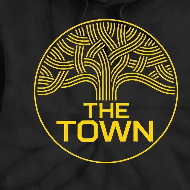 The Town Oak Tree Oakland California Tie Dye Hoodie