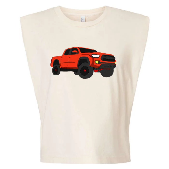 Tacoma Truck Offroad Pro 4x4 Garment-Dyed Women's Muscle Tee