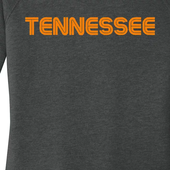 Tennessee Tn Orange Women's Perfect Tri Tunic Long Sleeve Shirt