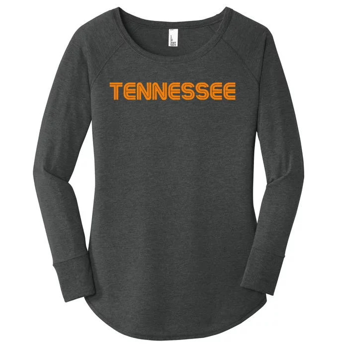 Tennessee Tn Orange Women's Perfect Tri Tunic Long Sleeve Shirt