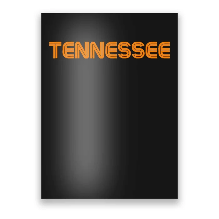 Tennessee Tn Orange Poster