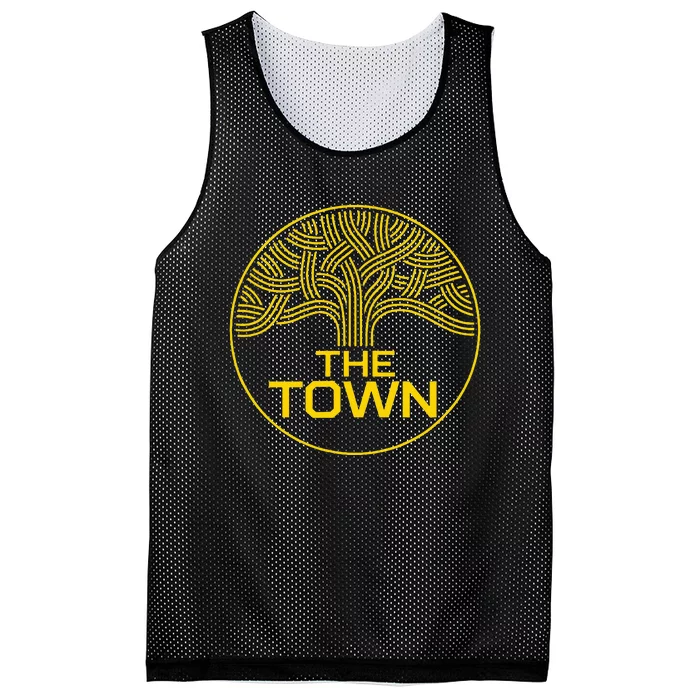 The Town Oak Tree Oakland California Mesh Reversible Basketball Jersey Tank