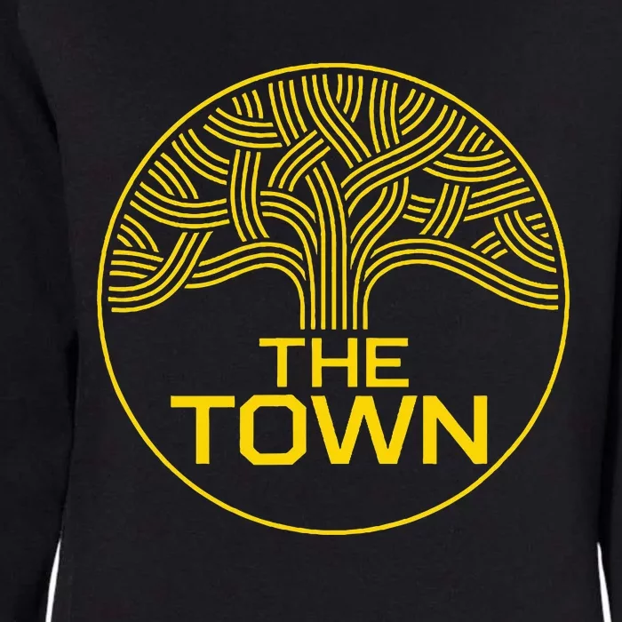 The Town Oak Tree Oakland California Womens California Wash Sweatshirt