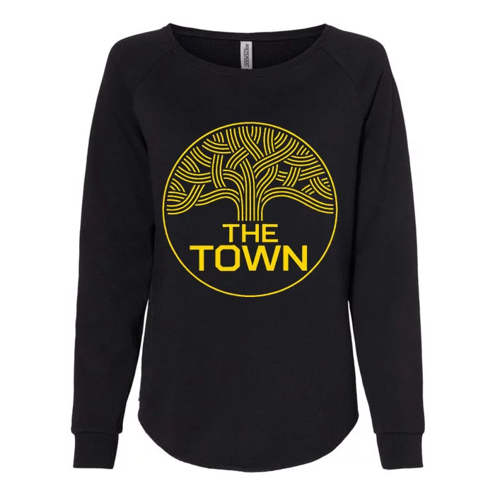 The Town Oak Tree Oakland California Womens California Wash Sweatshirt