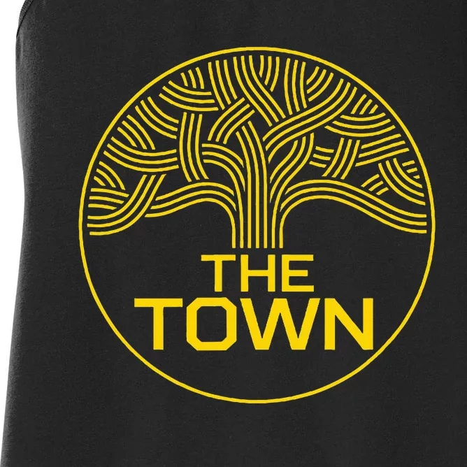 The Town Oak Tree Oakland California Women's Racerback Tank