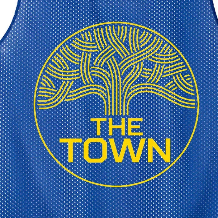 The Town Oak Tree Oakland California Mesh Reversible Basketball Jersey Tank