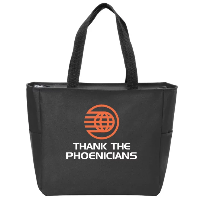 Thank The Phoenicians! Zip Tote Bag