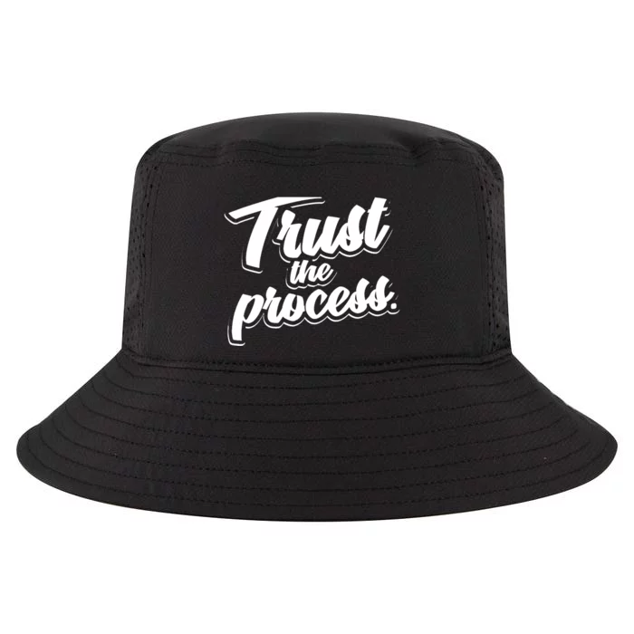 Trust The Process Motivational Quote Workout Gym Cool Comfort Performance Bucket Hat