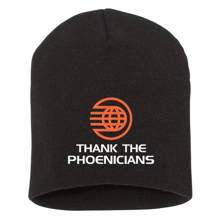 Thank The Phoenicians Short Acrylic Beanie