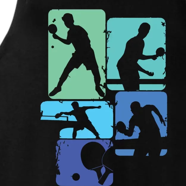 Table Tennis Ping Pong Men Boy Ladies Tri-Blend Wicking Tank