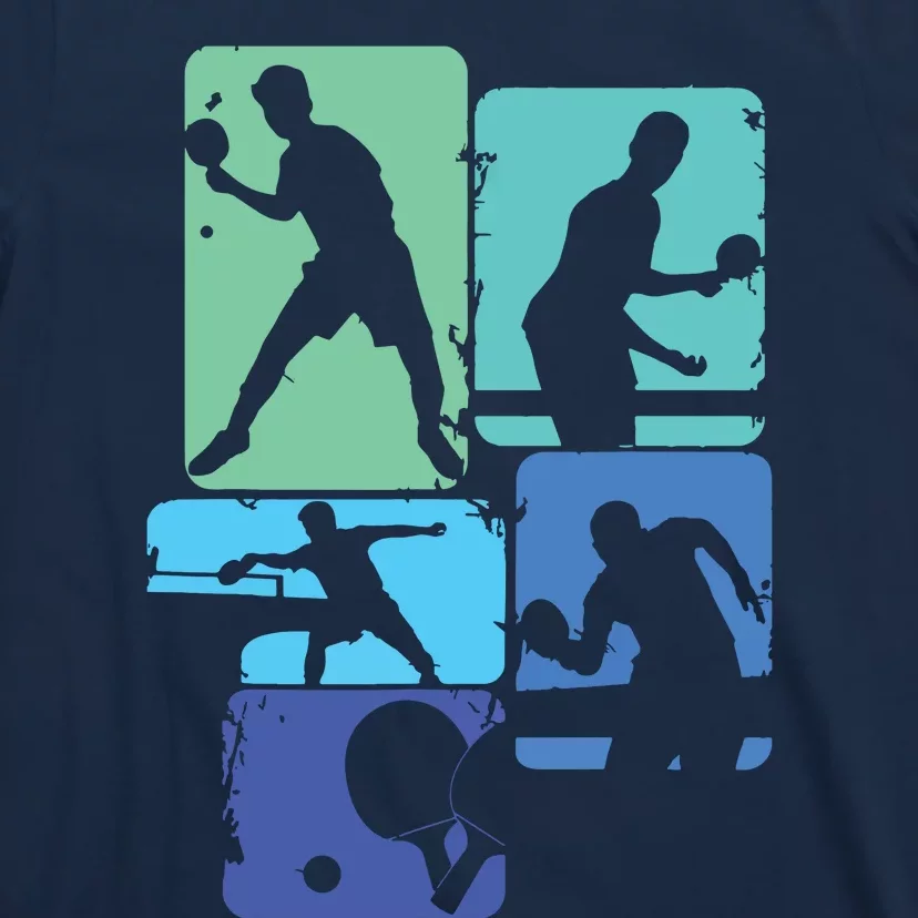 Table Tennis Ping Pong Men Boy T-Shirt