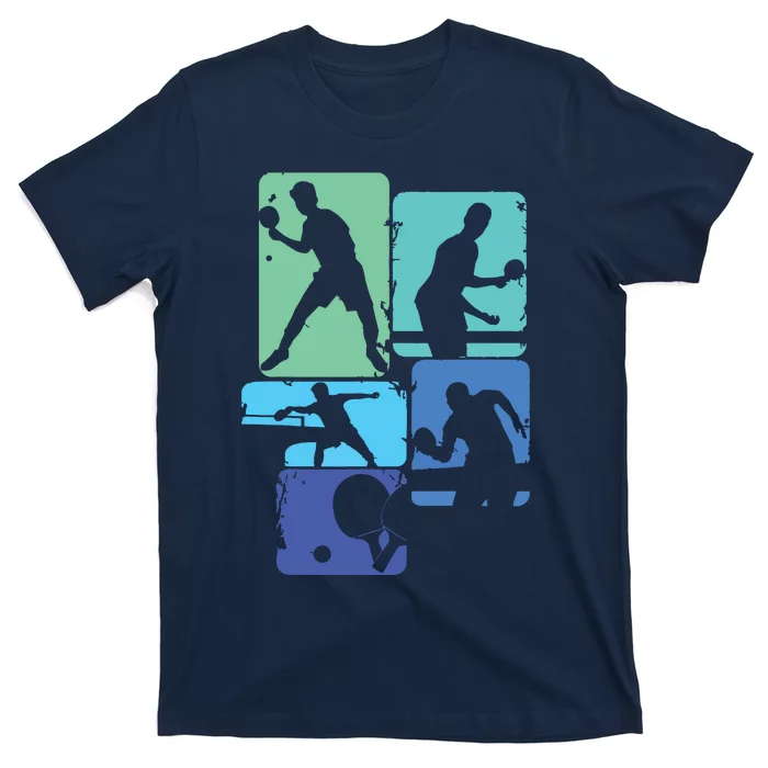 Table Tennis Ping Pong Men Boy T-Shirt