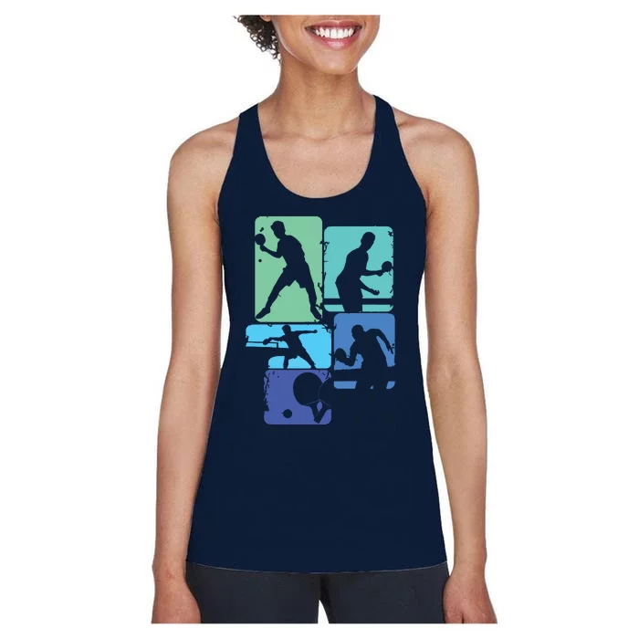 Table Tennis Ping Pong Men Boy Women's Racerback Tank