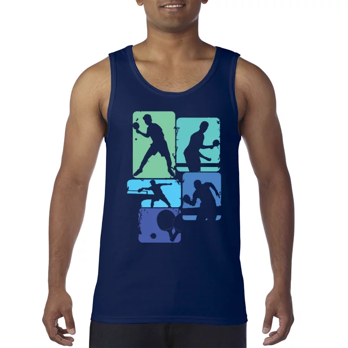 Table Tennis Ping Pong Men Boy Tank Top