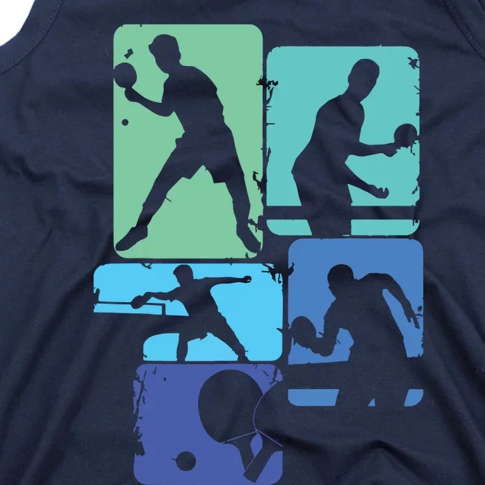 Table Tennis Ping Pong Men Boy Tank Top